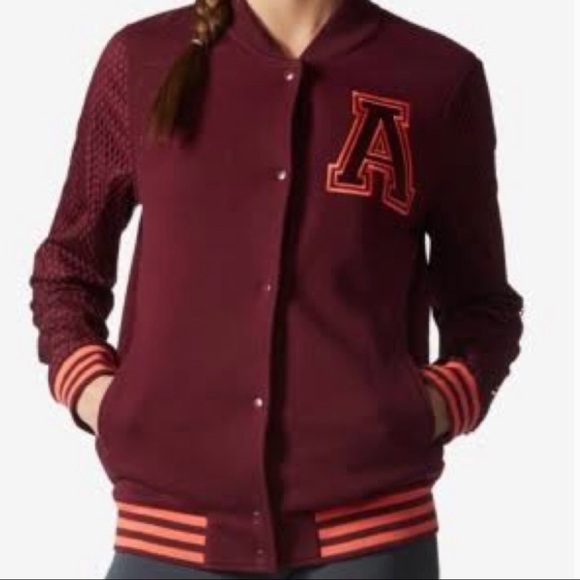 adidas letterman jacket
